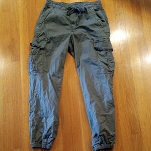 AE Cargo Baggy Stretchy Casual Women's Joggers Minimalist Athleisure, 6 Regular